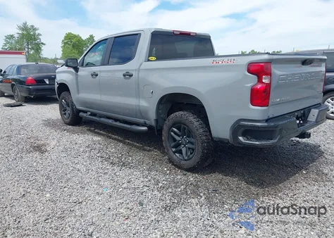 2024 Chevrolet Silverado 1500 4Wd Short Bed Custom Trail Boss из США, поврежденный, VIN 3GCPDCEK4RG437300